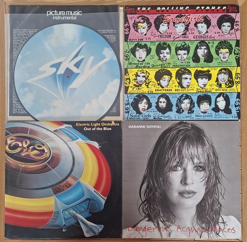 Schallplatten rock vinyl - schallplatten,