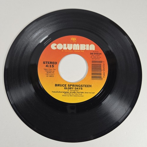 Bruce springsteen glory days - springsteen, "glory