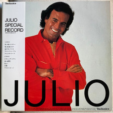 LP Julio Iglesias ‎– Julio Special Record JAPAN Technics ‎– ZD 3S 2 1982 Con OBI