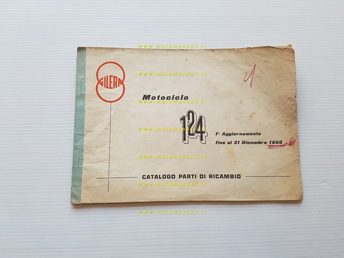 Gilera 124 catalogo ricambi - , 1o