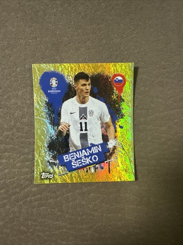 Topps sticker uefa euro 2024 - sticker,