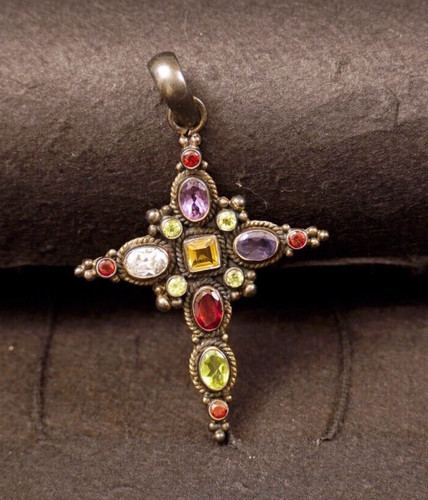 Pendente croce argento 925 - pendente,