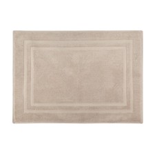 Tappeto bagno cotone tortora