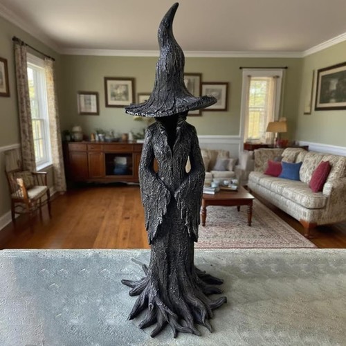 Witch statue resin craft - resin,