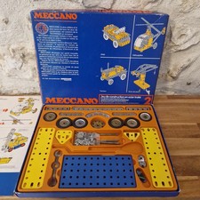 Boite meccano bleue - bleue, avec