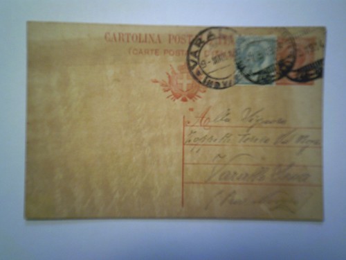 Cartolina viaggiata - cartolina, da