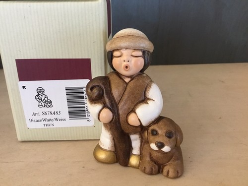 Pastore con cane presepe - ,