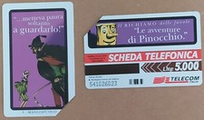 Scheda telefonica usata le - ,