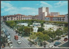 Cartolina - Campobasso - Villa di Piazza Municipio - viaggiata 1969