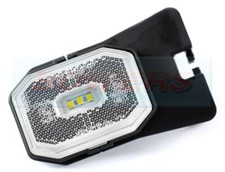 White led front marker light - white,