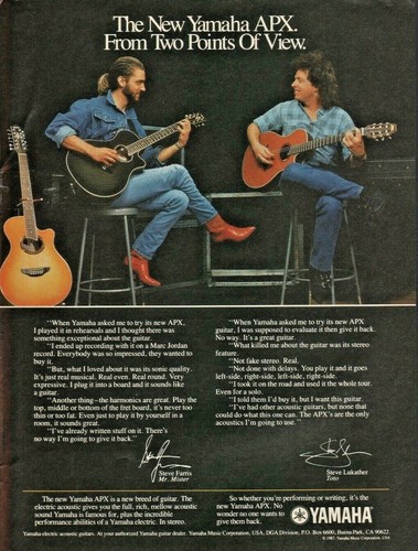 Chitarra yamaha apx 1987 - yamaha,