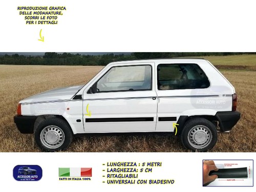 Modanature strisce laterali