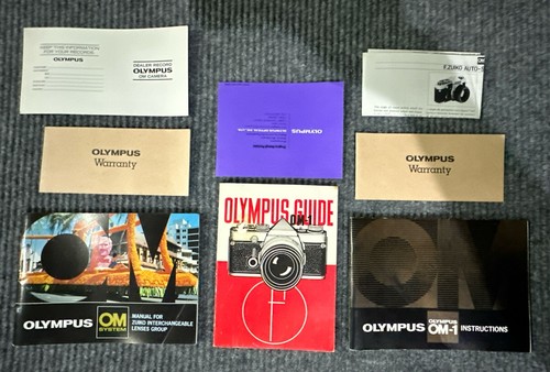 Olympus guide book - om-1, w