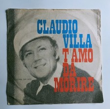 Disco Vinile 45 Giri - Claudio Villa - T'amo da morire
