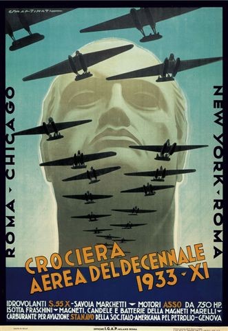 Crociera aerea del decennale - crociera,