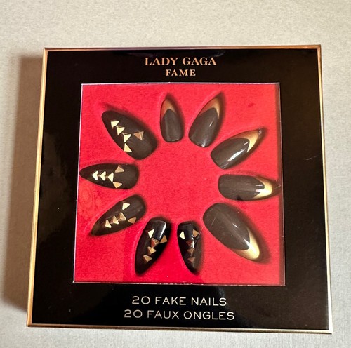 Lady gaga unghie finte - lady, nero
