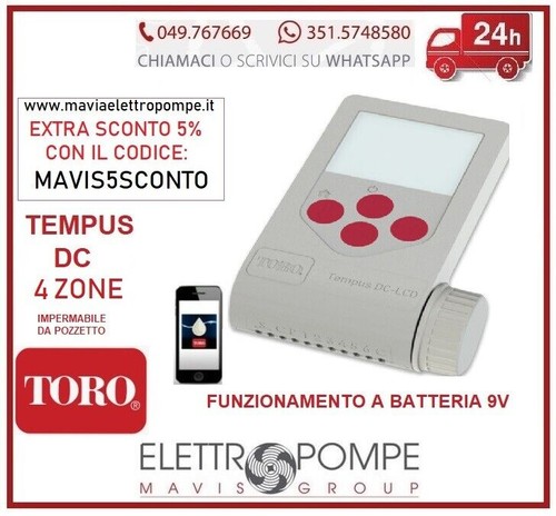Tempus 4 zone - dc, toro
