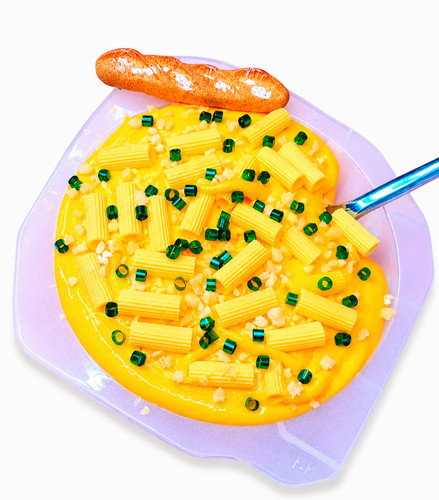 Mac cheese slime kit - n,