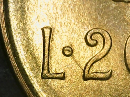 Lire 1976 errore linea in - 20,