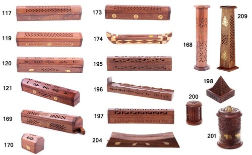 Scatola bruciaincenso legno - in,