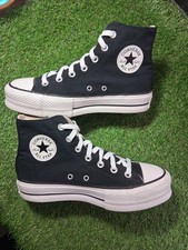 Top alti neri Converse Lift