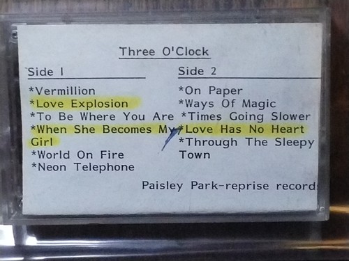 Three clock vermillion cd - o'clock,
