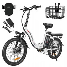 SAMEBIKE CY20 Bicicletta Elettrica 20 Pollici E-Bike 36V 12AH Pieghevole E Mountain Bike