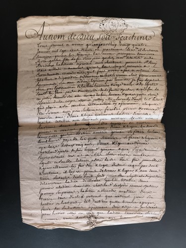 1731 testament de rose - de,