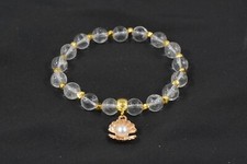 bracciale perle quarzo ialino