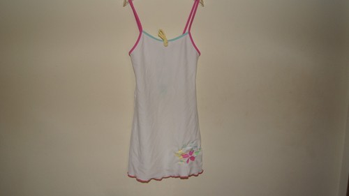 Mini abito bianco con glitter
