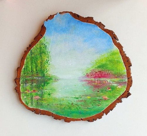 Stagno quadretto legno di - legno,