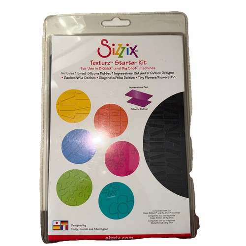 Texturz starter kit sizzix - texturz,