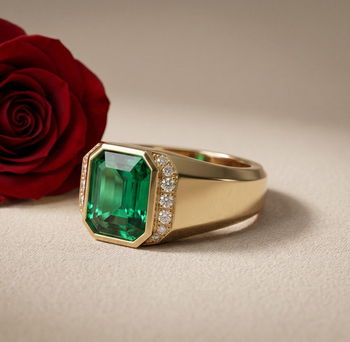 Anello uomo oro - anello,