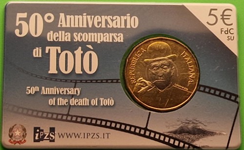 Italia 2017 moneta euro - moneta, 5