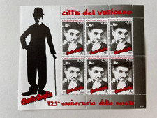 Città del Vaticano 2014 Foglietto  Charlie Chaplin MNH** (CL193)