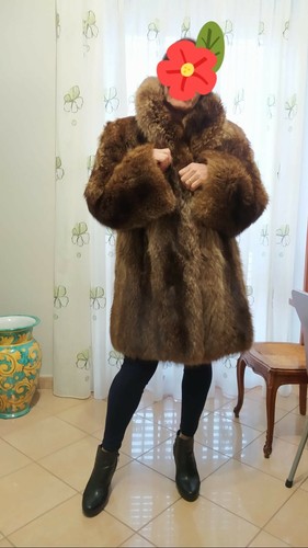 Pelliccia donna marmotta - -,
