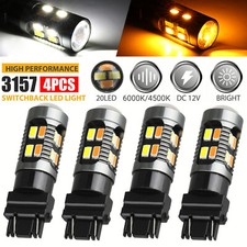 4X 3157 3156 LED DRL