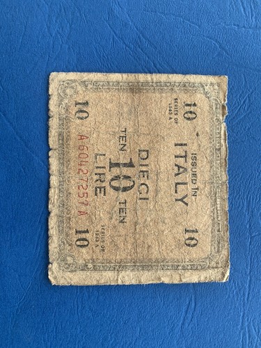 Banconota lire allied - banconota,
