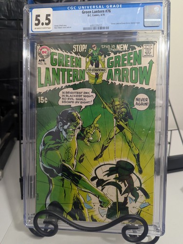 Lanterna verde cgc 5 dc - #76,