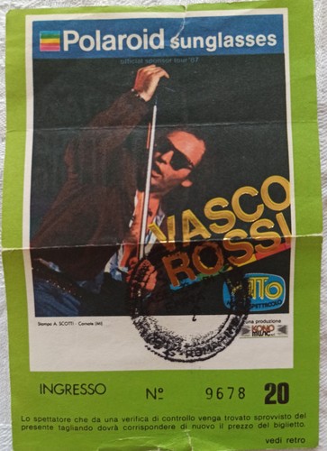 Biglietto concerto vasco rossi - biglietto,