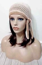 handmade crochet womans biker