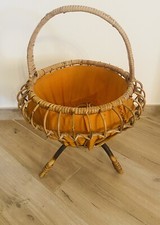 Cestino in vimini rattan