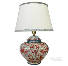 Caltagirone ceramic vase - ceramic, lamp