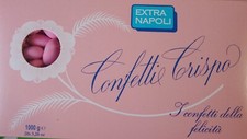 CONFETTI ROSA  CRISPO  CLASSICO ALLA MANDORA 1 KILO