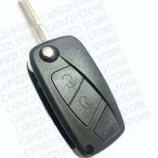 GUSCIO COVER CHIAVE 3 Tasti COMPATIBILE TELECOMANDO PER LANCIA YPSILON + LOGO