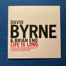 David Byrne & Brian Eno – Life Is Long VINILE COLORATO 7" LIMITED ED. EU 2009