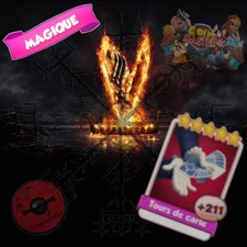 Tour de cartes x 1 carte coin master