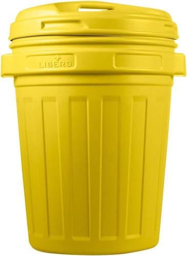 Bidone con coperchio - coperchio, a