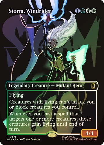 Mtg foil storm windrider - foil, storm,