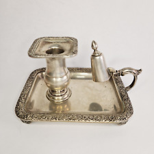 BUGIA IN ARGENTO - ANTIQUARIATO - Fine '800 / Inizi '900